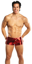 Load image into Gallery viewer, Male Power 153070 Heavy Metal Mini Short Boxer Briefs Color Red