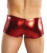 Load image into Gallery viewer, Male Power 153070 Heavy Metal Mini Short Boxer Briefs Color Red