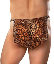 Load image into Gallery viewer, Male Power 329030 Animal Tarzan Thong Color Brown
