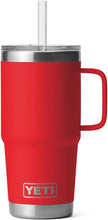 Load image into Gallery viewer, YETI Rambler 25 oz Straw Mug-Rescue Red