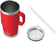 Load image into Gallery viewer, YETI Rambler 25 oz Straw Mug-Rescue Red