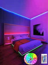 Load image into Gallery viewer, 65.6 ft. LED Smart Strip Lights (Remote &amp; App control)