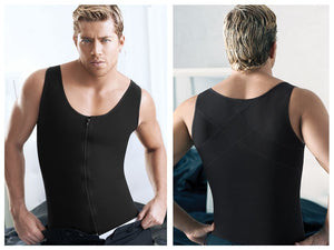 Ann Chery 2034 Latex Men Girdle Body Shaper Color Black