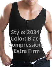 Load image into Gallery viewer, Ann Chery 2034 Latex Men Girdle Body Shaper Color Black