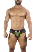 Load image into Gallery viewer, BiteWear BW2023101 Discreet Apricot Jockstrap Color Green