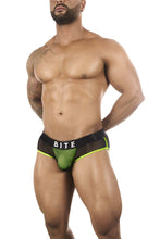 Load image into Gallery viewer, BiteWear BW2023101 Discreet Apricot Jockstrap Color Green