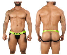 Load image into Gallery viewer, BiteWear BW2023104 Sassy Peach Jockstrap Color Green