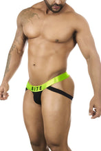 Load image into Gallery viewer, BiteWear BW2023104 Sassy Peach Jockstrap Color Green