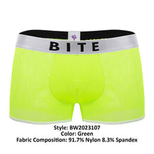 Load image into Gallery viewer, BiteWear BW2023107 Bright Kumquat Trunks Color Green