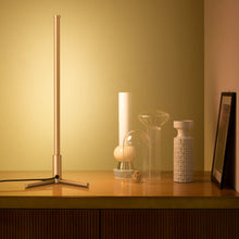 Load image into Gallery viewer, RGBCW Corner Table Lamp - Golden