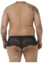 Load image into Gallery viewer, CandyMan 99304X Lace Thongs Color Black