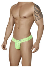 Load image into Gallery viewer, CandyMan 99315 Peek a Boo Thongs Color Green