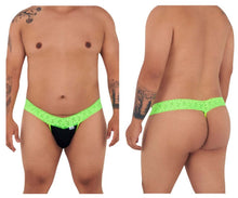 Load image into Gallery viewer, CandyMan 99370X Thongs Color Hot Green