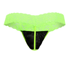 Load image into Gallery viewer, CandyMan 99370X Thongs Color Hot Green