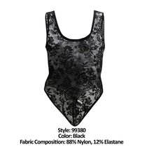 Load image into Gallery viewer, CandyMan 99380 Bodysuit Color Black