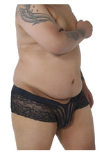 Load image into Gallery viewer, CandyMan 99393X Lace-Mesh Trunks Color Black