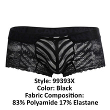 Load image into Gallery viewer, CandyMan 99393X Lace-Mesh Trunks Color Black