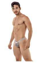 Load image into Gallery viewer, CandyMan 99420 Double Lace Thongs Color Gray