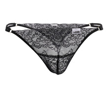 Load image into Gallery viewer, CandyMan 99421X Lace G-String Thongs Color Black