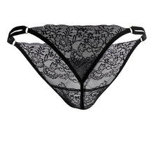 Load image into Gallery viewer, CandyMan 99421X Lace G-String Thongs Color Black