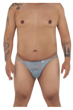 Load image into Gallery viewer, CandyMan 99421X Lace G-String Thongs Color Gray