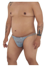 Load image into Gallery viewer, CandyMan 99421X Lace G-String Thongs Color Gray