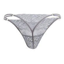 Load image into Gallery viewer, CandyMan 99421X Lace G-String Thongs Color Gray