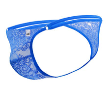 Load image into Gallery viewer, CandyMan 99421X Lace G-String Thongs Color Royal Blue