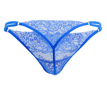 Load image into Gallery viewer, CandyMan 99421X Lace G-String Thongs Color Royal Blue