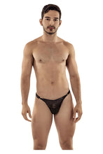 Load image into Gallery viewer, CandyMan 99421 Lace G-String Thongs Color Black