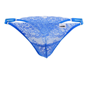 CandyMan 99421 Lace G-String Thongs Color Blue