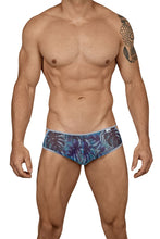 Load image into Gallery viewer, CandyMan 99439 Floral Briefs Color Blue