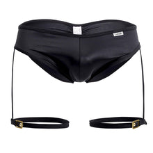 Load image into Gallery viewer, CandyMan 99468X Garter Briefs Color Black