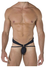 Load image into Gallery viewer, CandyMan 99478 Jockstrap Thongs Color Black