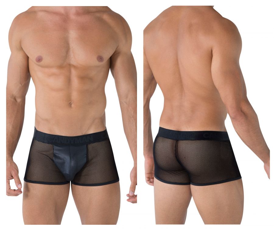 CandyMan 99479 Mesh Trunks Color Black