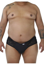 Load image into Gallery viewer, CandyMan 99490X Lace-Mesh Jockstrap Color Black