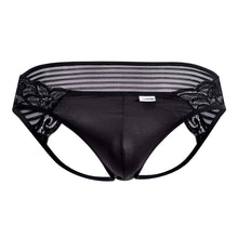 Load image into Gallery viewer, CandyMan 99490X Lace-Mesh Jockstrap Color Black