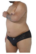 Load image into Gallery viewer, CandyMan 99490X Lace-Mesh Jockstrap Color Black