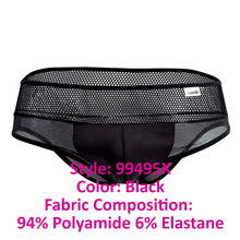 Load image into Gallery viewer, CandyMan 99495X Mesh Briefs Color Black