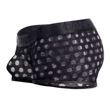 Load image into Gallery viewer, CandyMan 99511X Polka Mesh Trunks Color Black