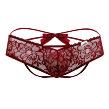 Load image into Gallery viewer, CandyMan 99535 Bow Jockstrap Color Burgundy