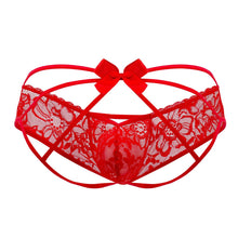 Load image into Gallery viewer, CandyMan 99535 Bow Jockstrap Color Red