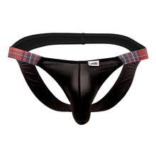 Load image into Gallery viewer, CandyMan 99536X Bikini Jockstrap Color Black Print