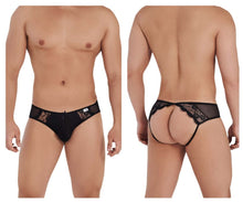 Load image into Gallery viewer, CandyMan 99538 Lace Jockstrap Color Black