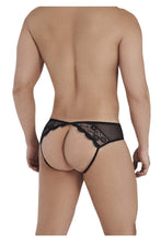 Load image into Gallery viewer, CandyMan 99538 Lace Jockstrap Color Black