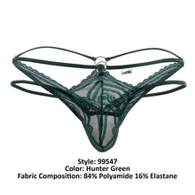 Load image into Gallery viewer, CandyMan 99547 Double Thongs Color Hunter Green