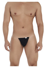 Load image into Gallery viewer, CandyMan 99548 Invisible Micro Thongs Color Black