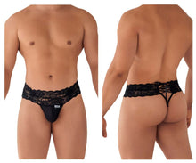 Load image into Gallery viewer, CandyMan 99595 Lace Thongs Color Black