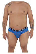 Load image into Gallery viewer, CandyMan 99615X Spank Me Lace Briefs Color Dark Blue