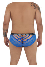 Load image into Gallery viewer, CandyMan 99615X Spank Me Lace Briefs Color Dark Blue